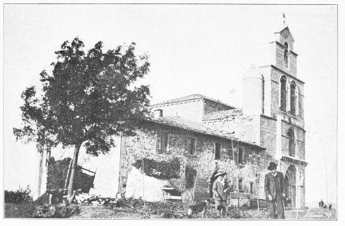 Lámina 28.
ESTÍBALIZ Fachada del mediodía de la basílica.