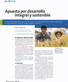 Apuesta por desarrollo integral y sostenible