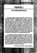 El manejo popular de los desatres naturales: Estudio de vulnerabilidad y mitigación