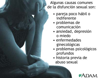 Causas de la disfunción sexual