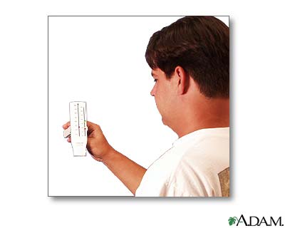 Uso del medidor de flujo espiratorio m&aacute;ximo (S&eacute;ptima parte)